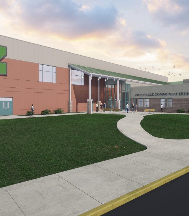 Building Excellence Features Zionsville High School Modernization