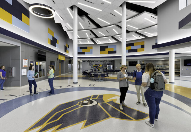 Hillsdale Local Schools, Ohio, Fanning Howey, Simonson Construction, Regency Construction Services, KI