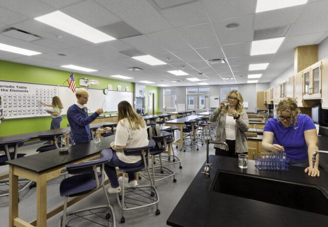 Hillsdale Local Schools, Ohio, Fanning Howey, Simonson Construction, Regency Construction Services, KI